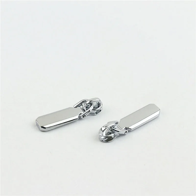 50pcs 3# High-grade Nylon Zipper Sliders Head Removable Puller Repair Kit Zip for Luggage Bags Clothes DIY Sewing Accessories