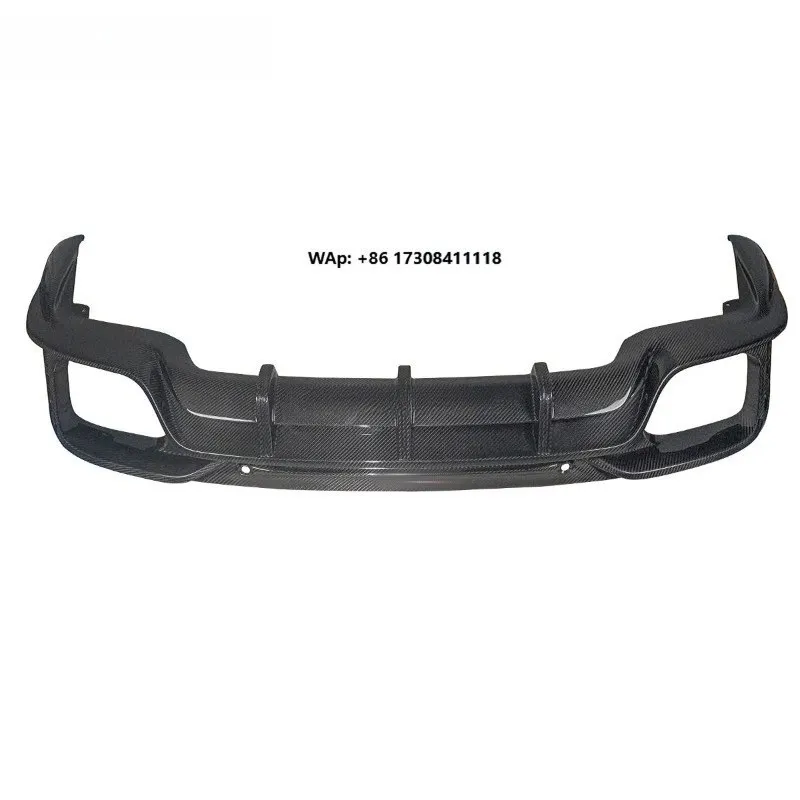 

Quality Assurance Dry Carbon Fiber 971 Car Bumper Rear Diffuser for 971 Car Bumpers