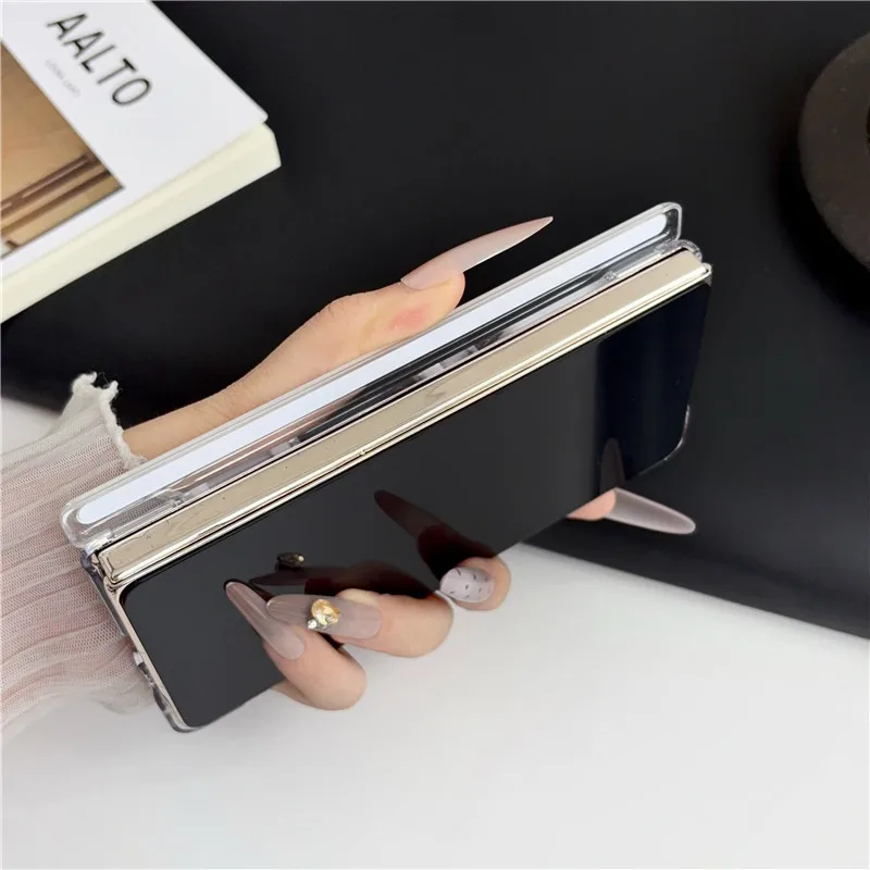 Case For Huawei Mate X7 X6 X3 X5 Cooling Magnetic Matte Translucent PC Back Heat Dissipation Clear Cover view 5