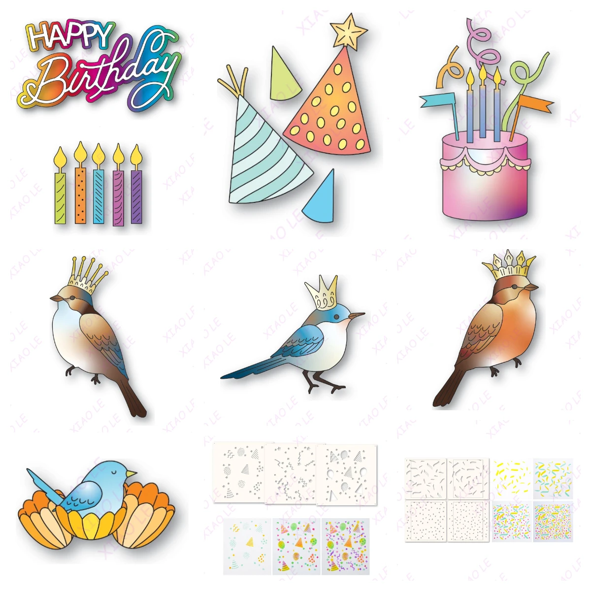 

Metal Cutting Dies Stamps Stencils Embossing Make Paper Greeting Card Making Template DIY Handmade Valentine's Day Flowers New