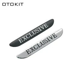 OTOKIT EXCLUSIVE Logo Car Styling Fender Body Side Stickers Emblems for Range Rover A4 A8 AMG Trax Highlander Decal Accessories