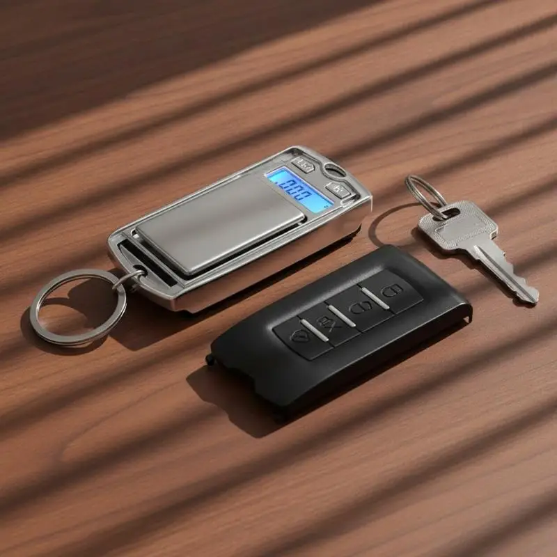 Mini Digital Pocket Gram Scale 200g/0.01g High Precision Portable Car Key Design Scale for Small Item Weighing Home DIY Craft