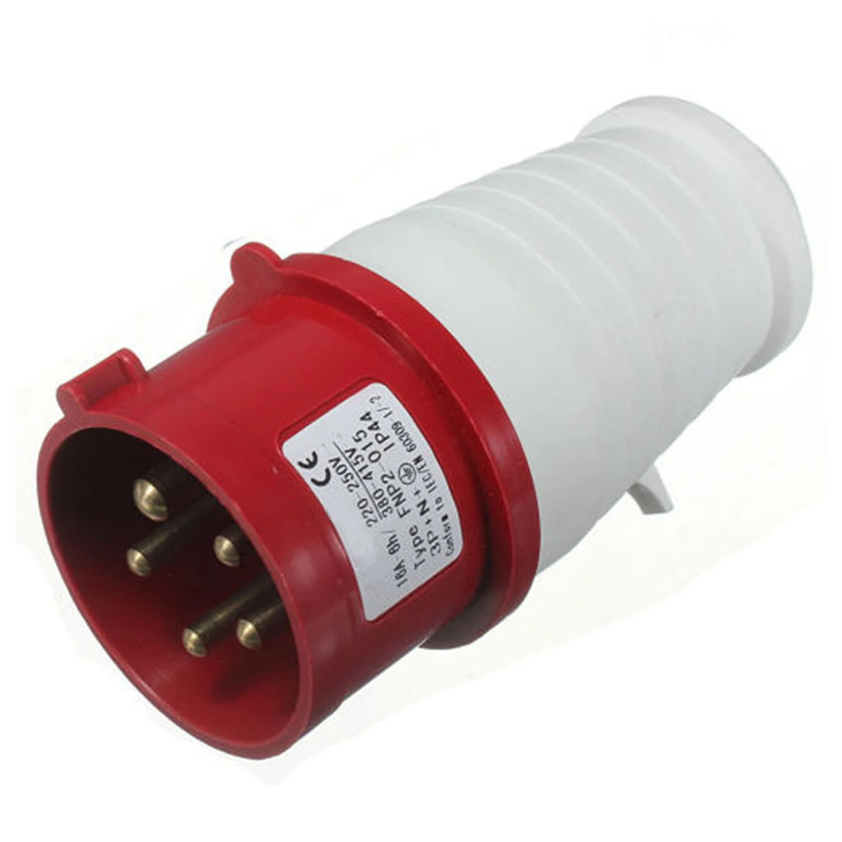 ABRW-4X 16 Amp 5 Pin Plug & Socket Weatherproof IP44 3 Phase 380-415V 3P + N + Earth 16A