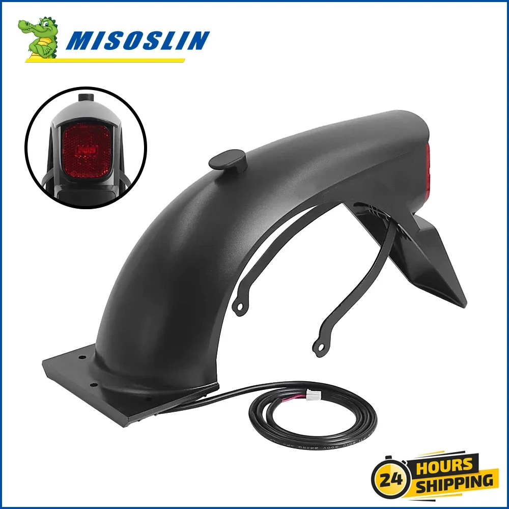 Original Rear Fender Assembly with Bracket Taillight for Ninebot E2 Electric Scooter E2 PRO E2 Plus KickScooter Mudguard Parts