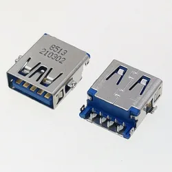 5pcs USB 3.0 Jack USB3.0 Power Socket Connector 9P Data Port For Lenovo Lenovo L480 T490 T14S T15 P43S P53S P14S P15V 3.0USB