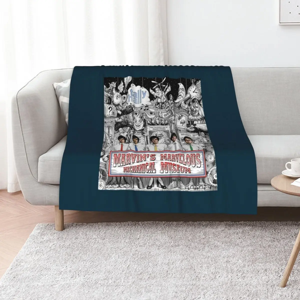 

tally hall grpahic vintage Throw Blanket Bed linens for babies Soft Big Personalized Gift Blankets