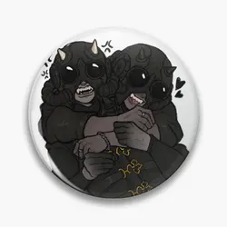 Ghost Nameless Ghouls Soft Button Pin Cute Funny Lover Cartoon Collar Women Creative Hat Fashion Clothes Decor Jewelry Badge