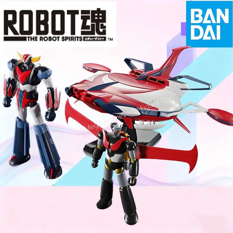 En Stock BANDAI Original EL ROBOT SPIRITS GRENDIZER SPAZER MAZINGER Z modelo de figura de acción juguete para regalo para chico caja de espuma embalaje