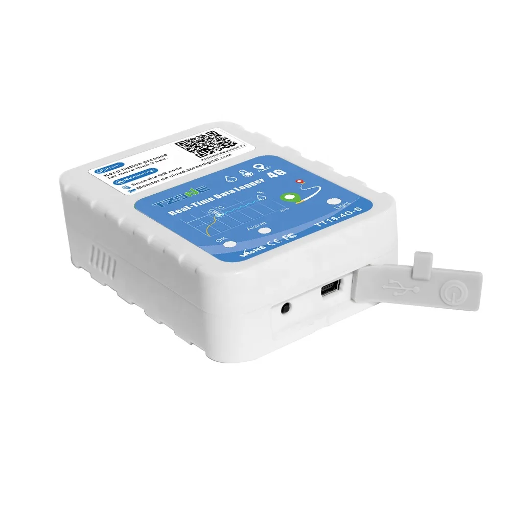 4G 5G Real Time Humidity And Temperature Data Logger GPS Tracker temperature monitoring systems