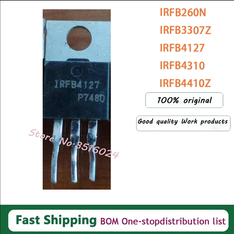 

10PCS -20PCS 100% Real Original New Imported IRFB4127PBF IRFB4127 TO-220