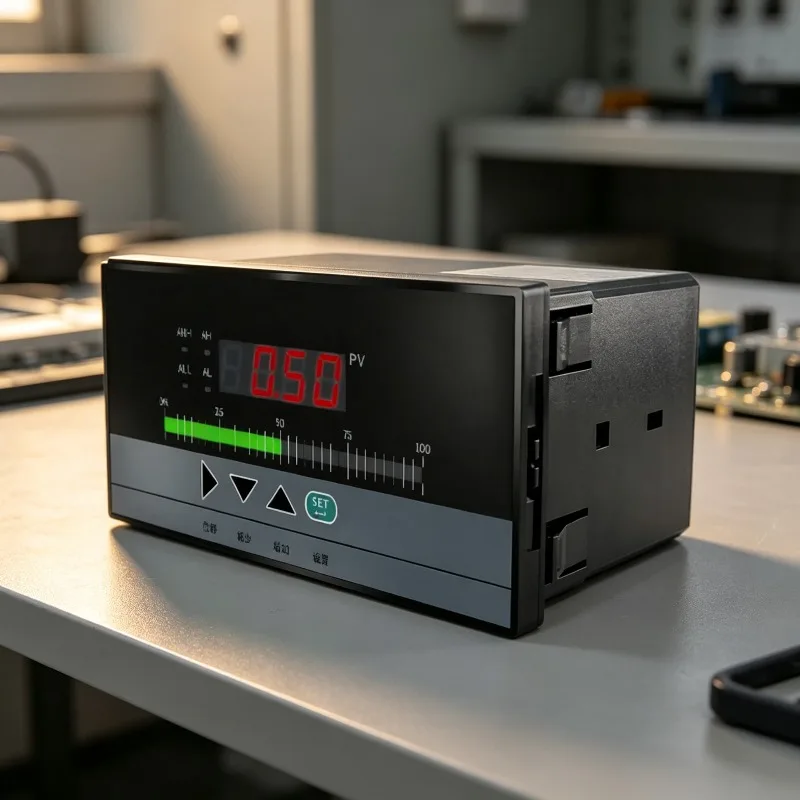 Industrial Intelligent Digital Bar Graph Display Controller 4-20mA RS485 Pressure Temperature Level Meter