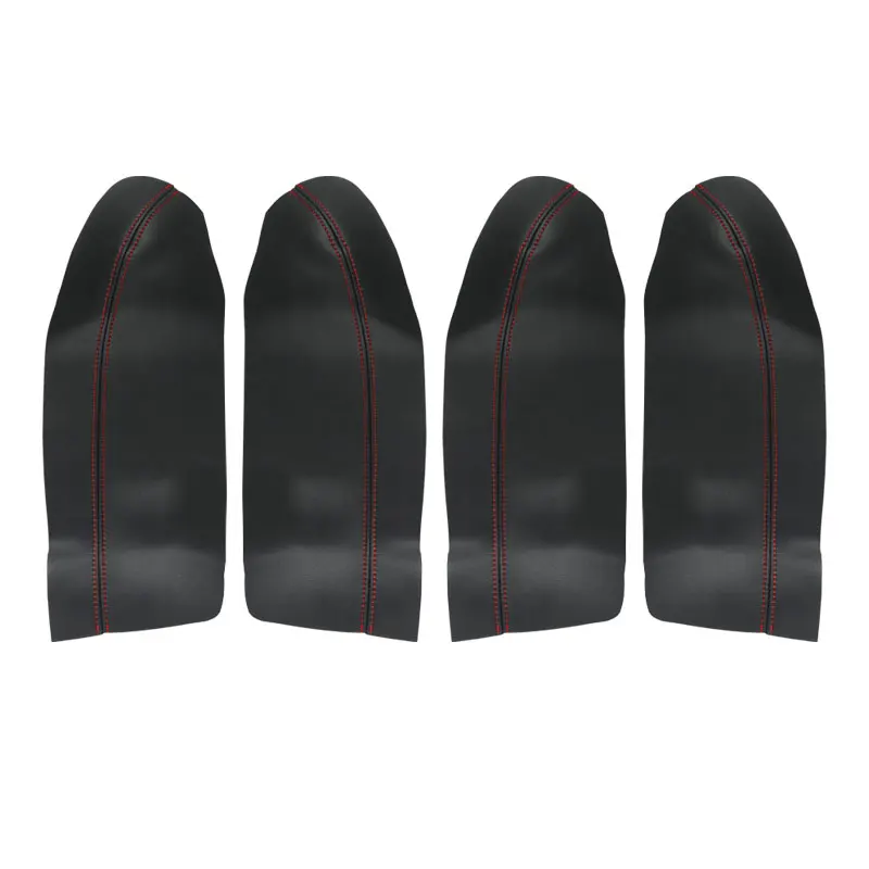 Soft Leather Door Armrest Cover For Hyundai Elantra 2004 - 2010 2011 2012 Car Door Armrest Panel Skin Cover Sticker Trim