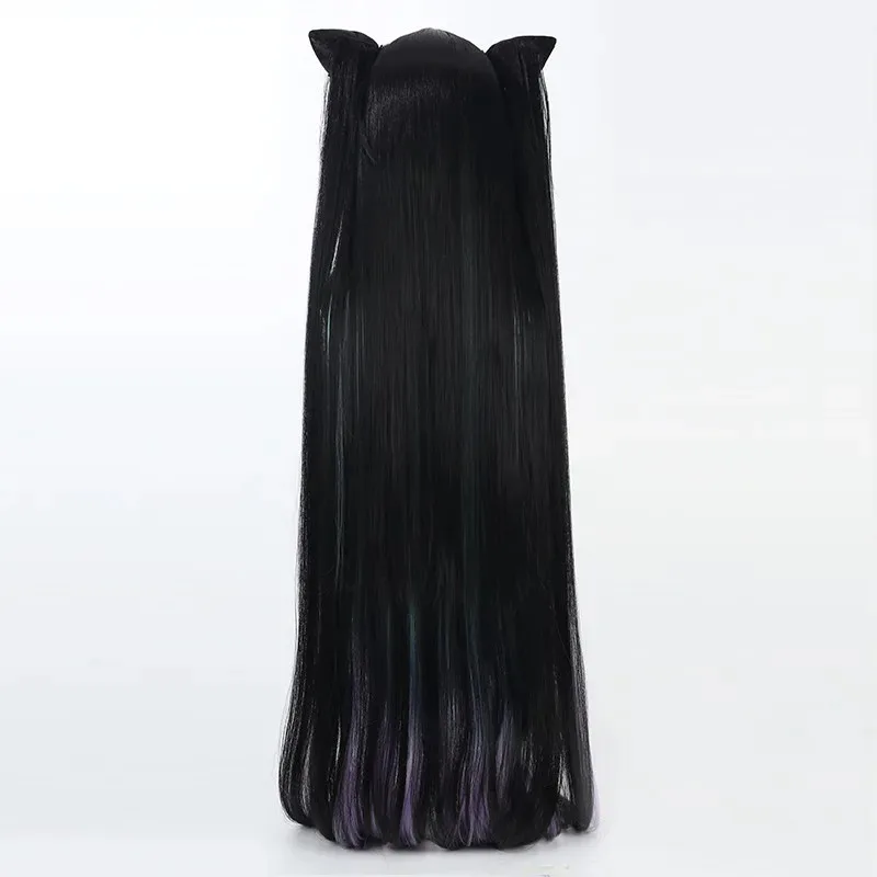 

CyAnime NIKKE：The Goddess of Victory Little Mermaid Cosplay Wig Old Tales 100cm Synthetic Hair Horn Accessories Halloween