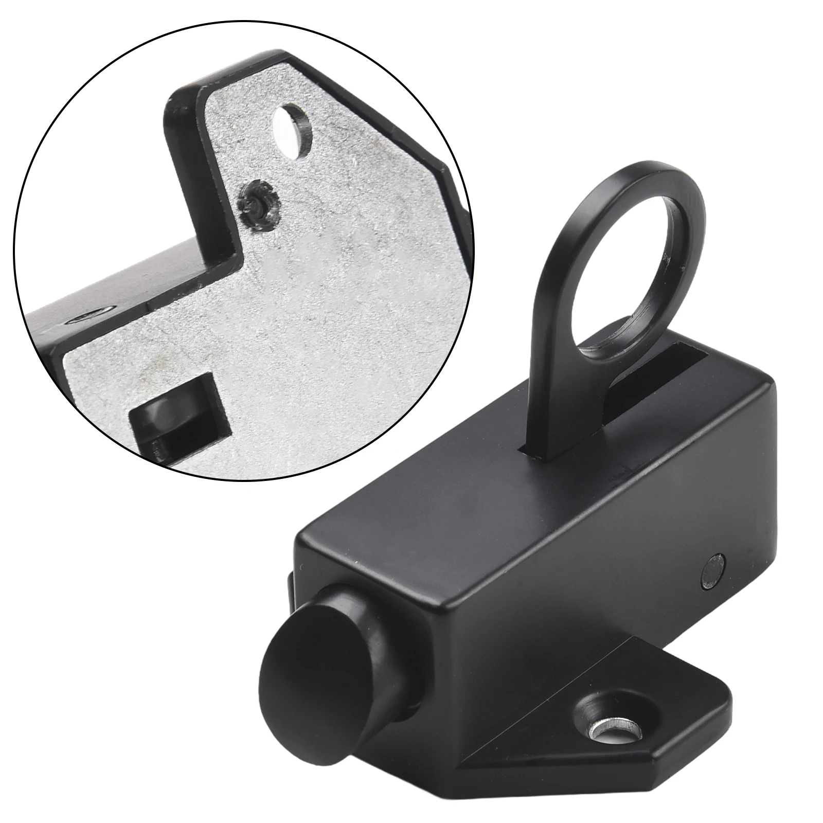 

Замок из алюминиевого сплава, черный, с функцией автоматического закрывания, легкая установка, высококачественный алюминий