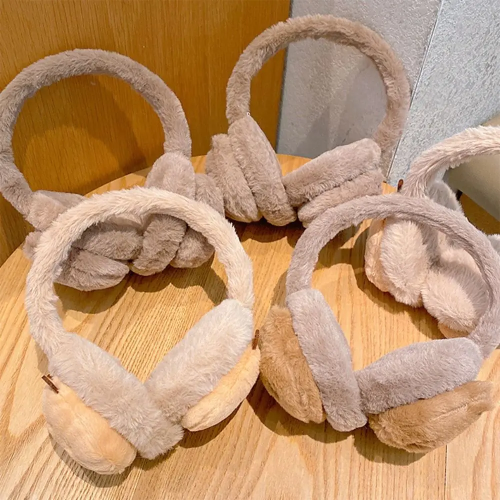 Bonito capivara orelha quente earmuffs dos desenhos animados capa de orelha calor à prova de vento macio orelha boné & acessórios de inverno