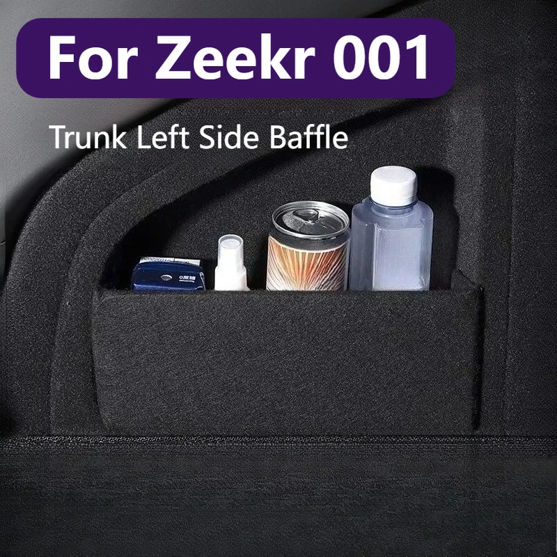 

For Zeekr 001 2021-2026 Trunk Partition Organizer Interior Accessories