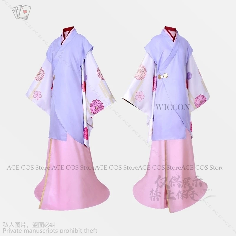 Akane New Wig Tokyo Blade Stage Play Season 2 Akane Kurokawa Cosplay Japanese Kimono Uniform Anime Lolita Cosplay Costume