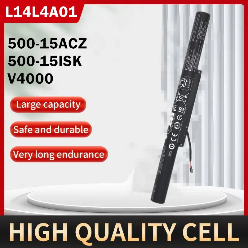 L14L4A01 Laptop Battery For Lenovo Ideapad 500-15ACZ 500-15ISK V4000 L14L4E01 L14S4A01