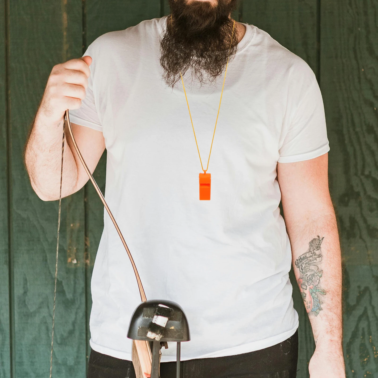 30 قطعة صفارات البقاء في الهواء الطلق خفيفة الوزن مقاوم للماء في حالات الطوارئ إشارة عالية التخييم التنزه التدريب السلامة بصوت عال المحمولة #1