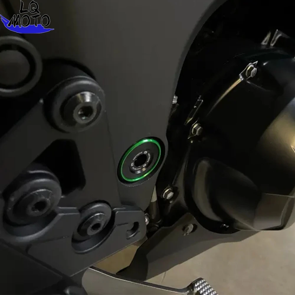 

2024 2025 Accessories Frame Hole Caps Decorative Cover Plugs FOR Kawasaki Ninja 1000SX ZX-10RR 2020 2021 2022 2023 ZX10 RR zx10r