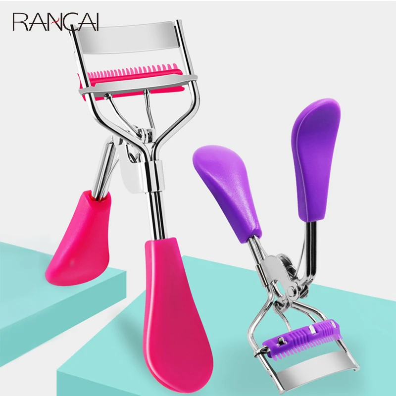 1pcs Eyelash Curler Make-up for women Beauty makeup tools Cosmetics Lady Eye Lashes Curling With Comb Clip Eyelashes Tool