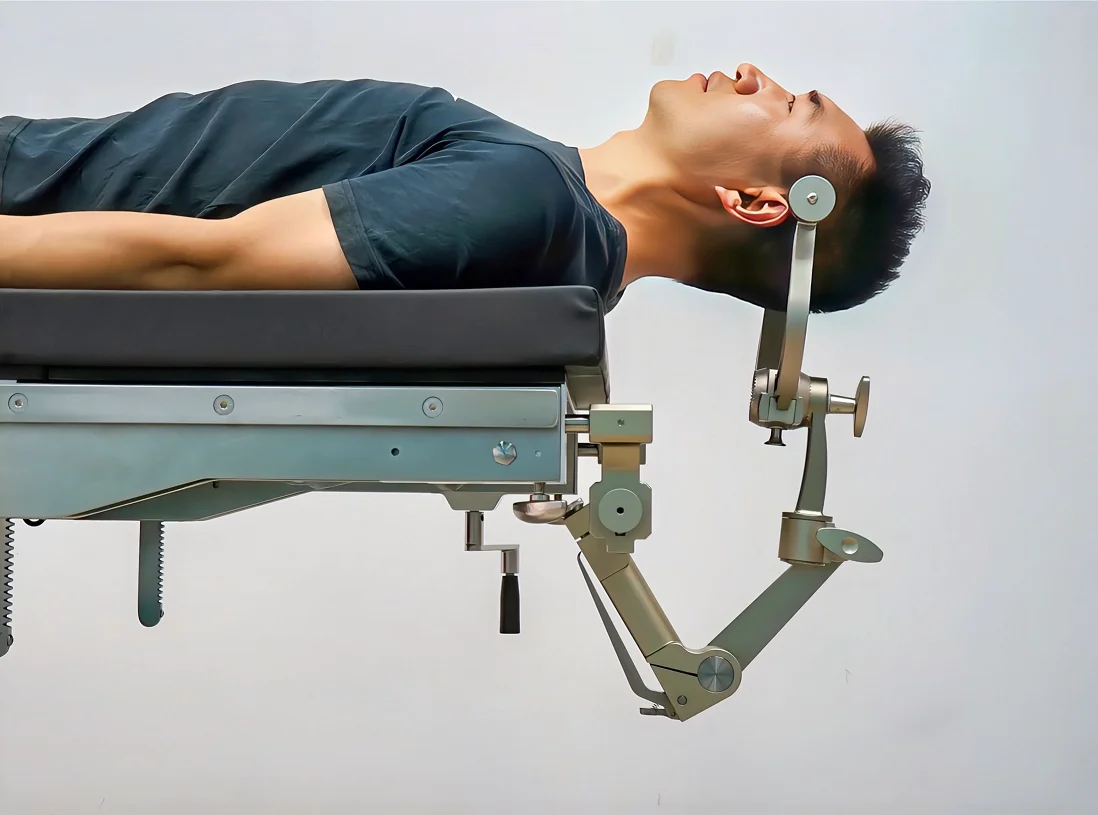 Neurosurgery Coating Head Skull Clamps Mayfield Three Point Skull Clamp jackson surgical table image 3