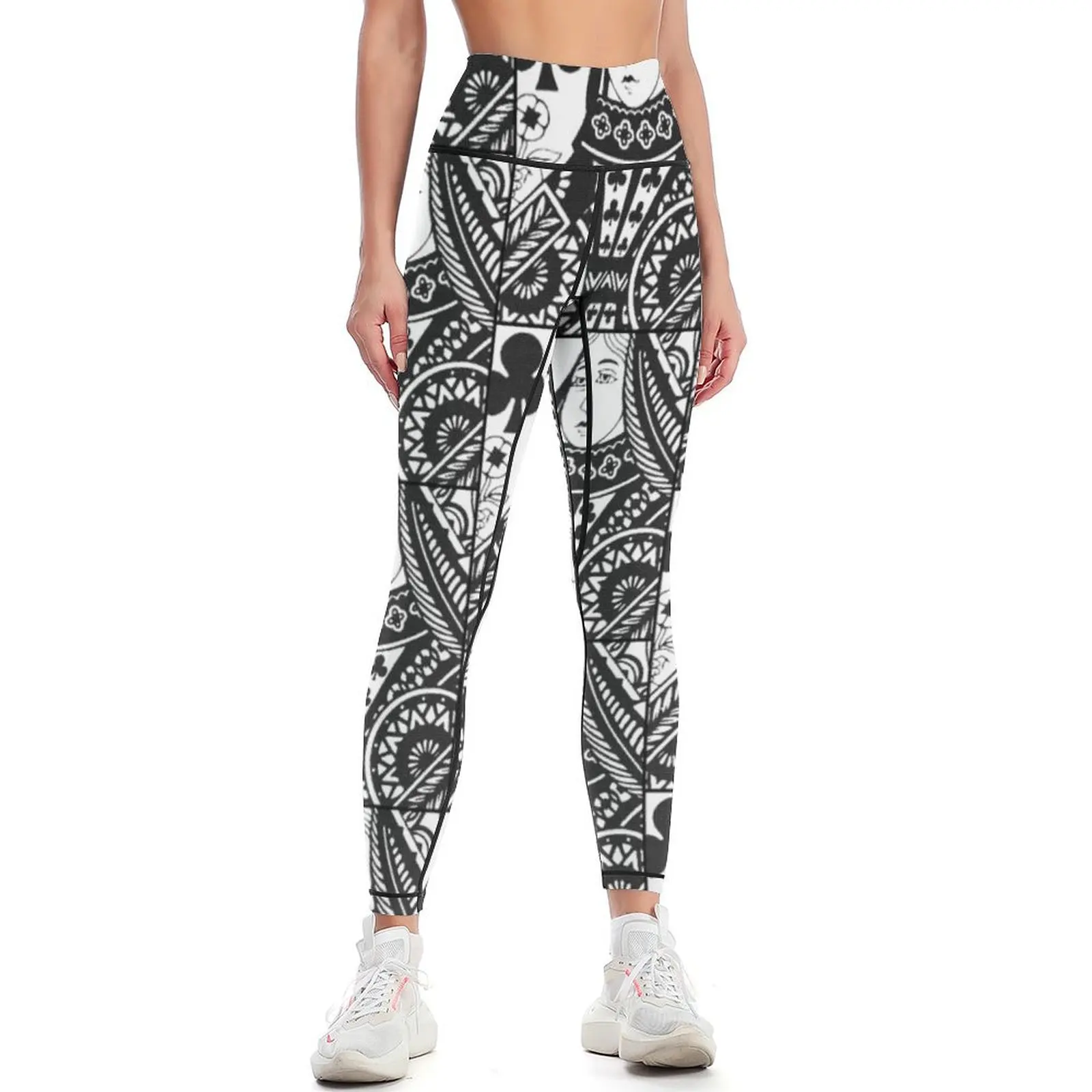 QUEEN OF CLUBS Leggings Women's high waist gym's clothing Womens Leggings