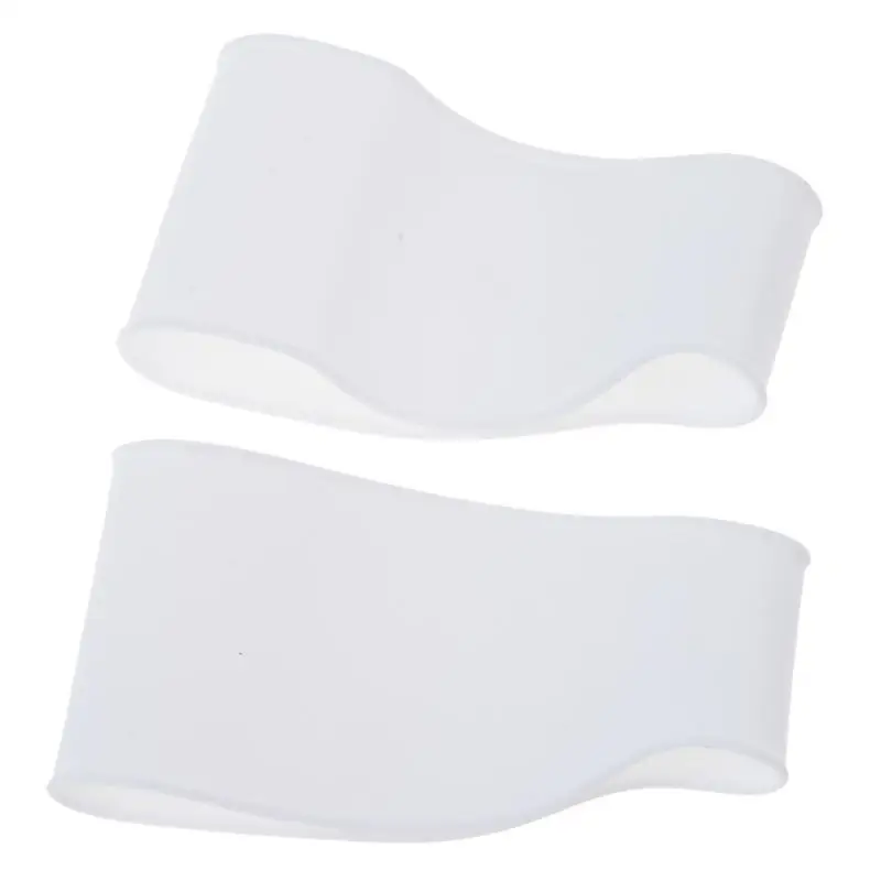 652f 2 pçs faixas renda futebol elástico silicone cadarços cobre grampo futebol protetor renda juventude acessórios