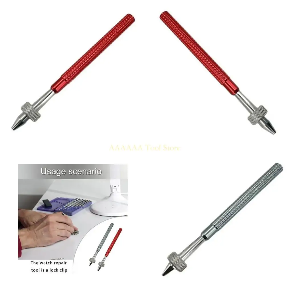 

A2BE Compact And Sturdy Metal Watch Repair Tool Clamp Watch Repair Tool With Hole For Convenient Use In Any Setting