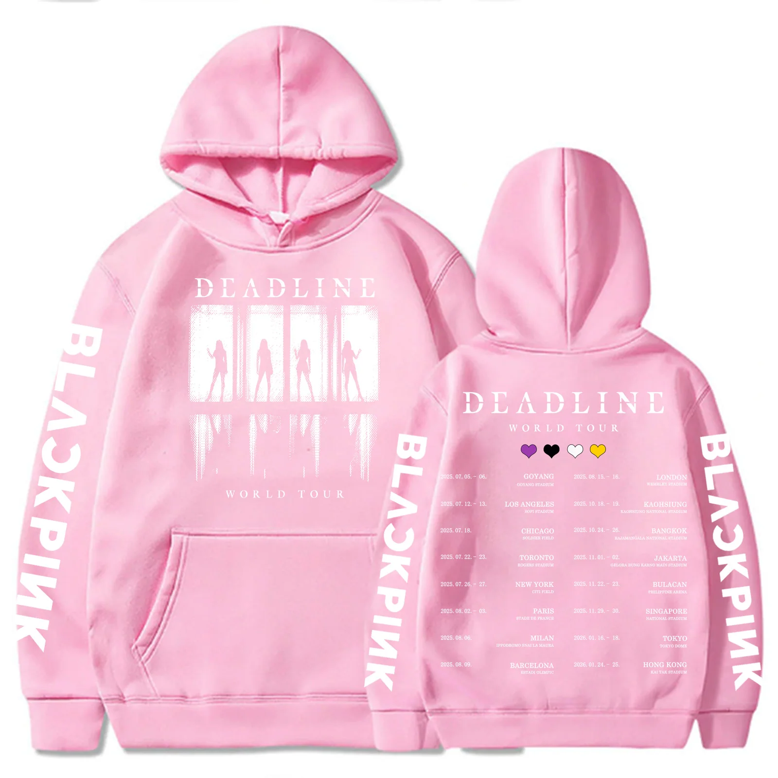 Рисунок 4 - Толстовка с капюшоном BP Deadline Black World Tour