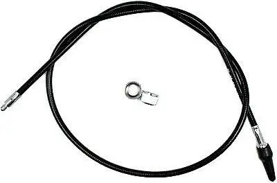 

New Rplacement PRO 06-0010 Black Vinyl Speedometer Cable For Harley-Davidson