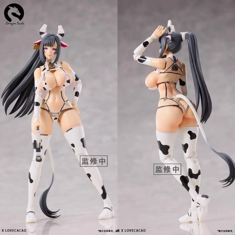 In Stock Genuine Brown Sugar Project LOVECACAO Milky White Cow girl 1/12 Action Figure 6inch Full Set Model Toys Ornament