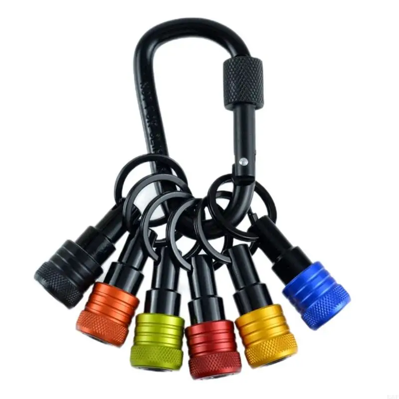 R9UF Set Tempat Bit Obeng 1/4icnh Multifungsi, Penahan Bit Soket 1/4 Inci