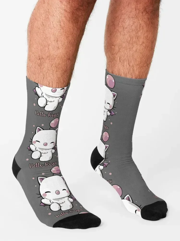 Hello Kupo Socks Soccer short christmas stocking man Men's Socks Women's