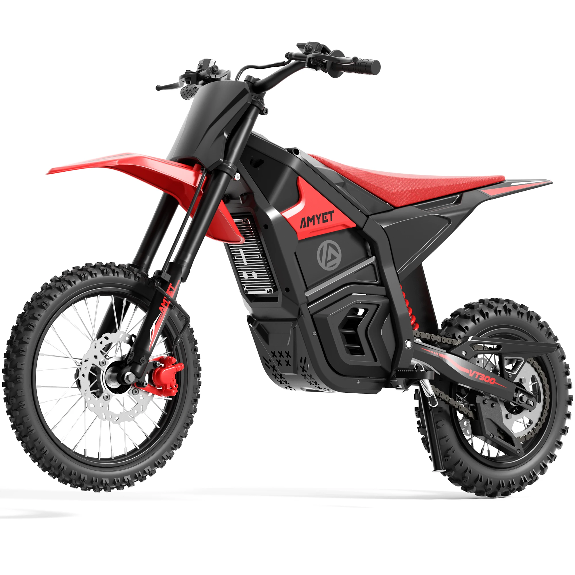 

AMYET VT300 3000W 23.4AH Mid-Drive Ebike Electric bike E-Motorcycle Hydraulic Brake Full Suspension E-Dirt Bike for Teens