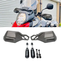 Carbon Hand Guards For Suzuki V-Strom DL1000 DL 1000 V Strom 1000 2014-2023 2022 Brake Clutch Lever Protector Handguard Shield