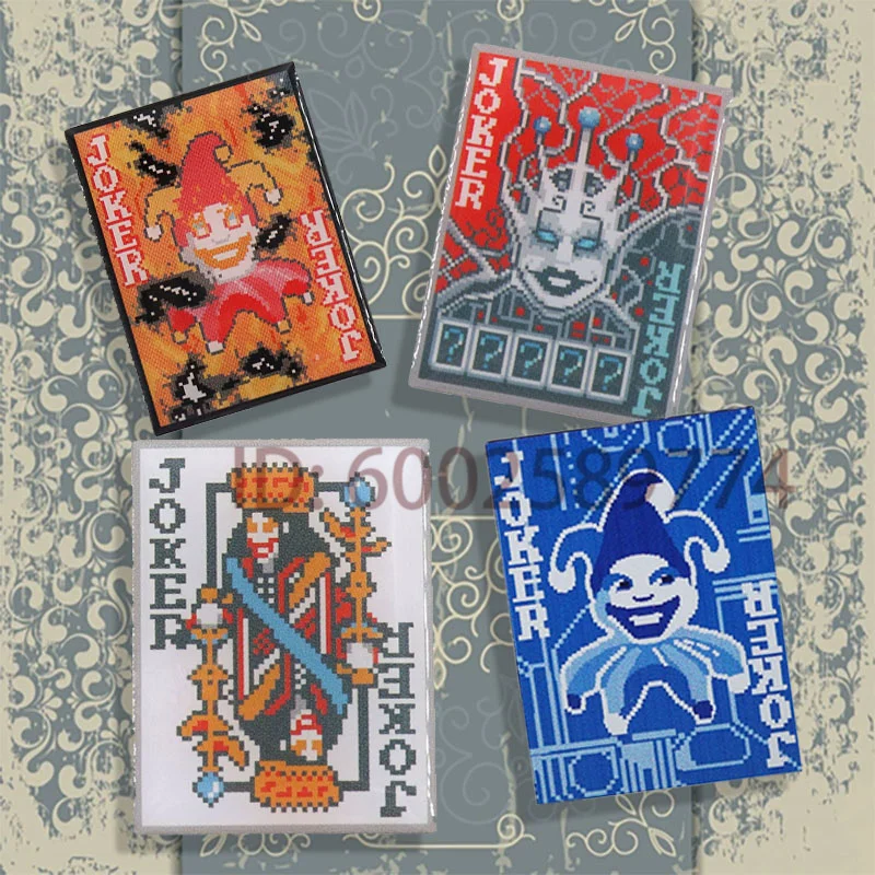 Burning Clown Badge Game Clown Card Pin Player Enthusiast Collectible Gift Creative Decoration