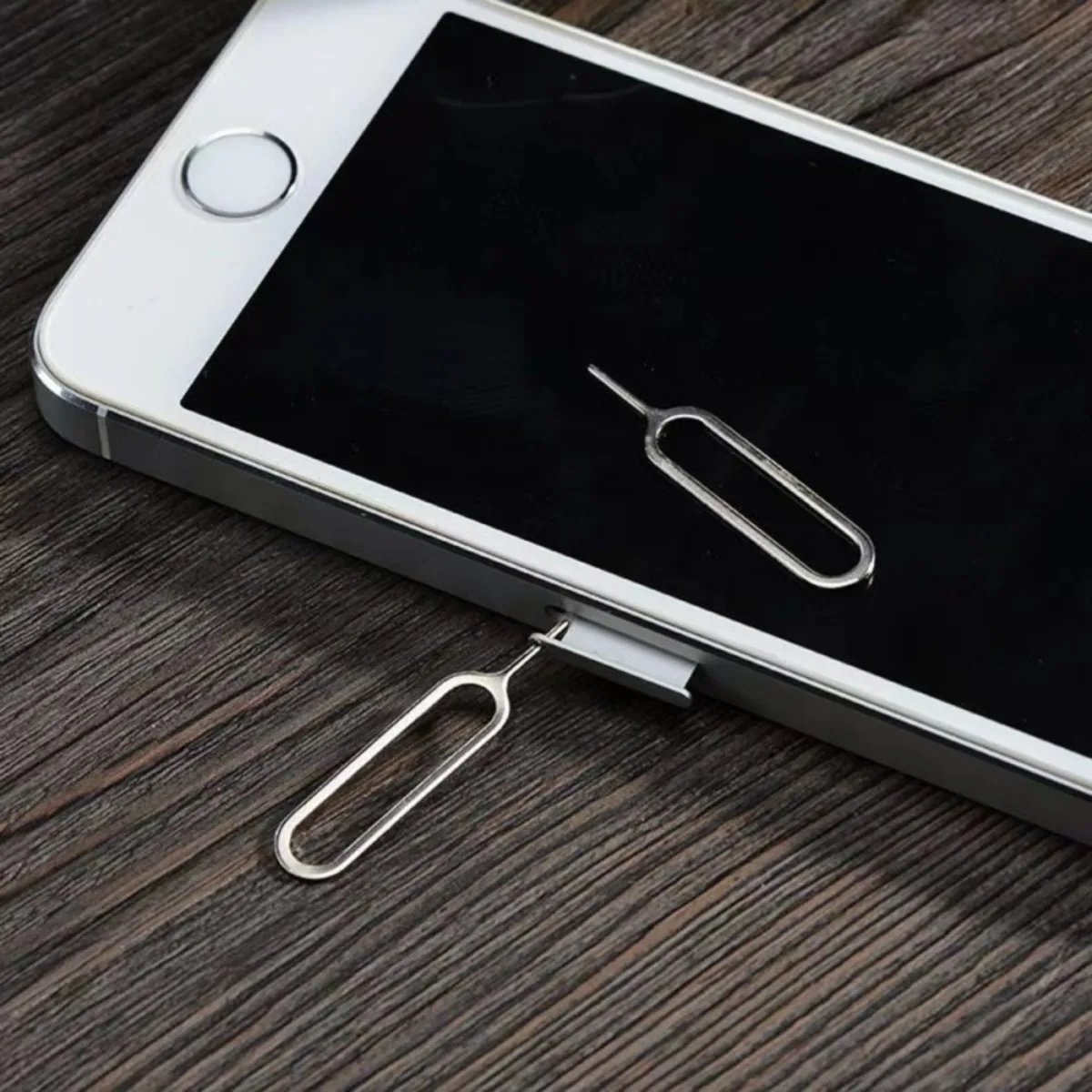 10pcs Anti-Lost Eject Sim Cards Tray Open Pin Needle Key Tool Ejetor for IPhone IPad Mobile Smartphone SIM Remover Accessories