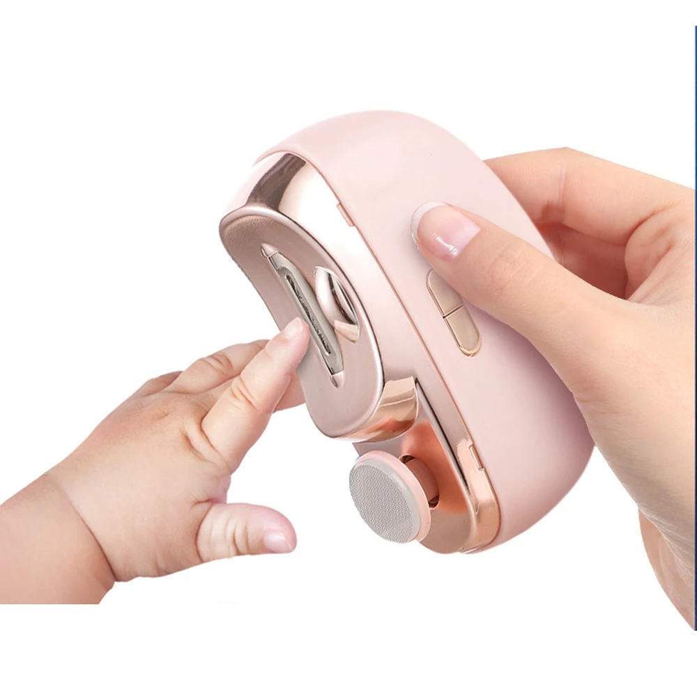 Safe Rechargeable Electric Nail Clipper with Light