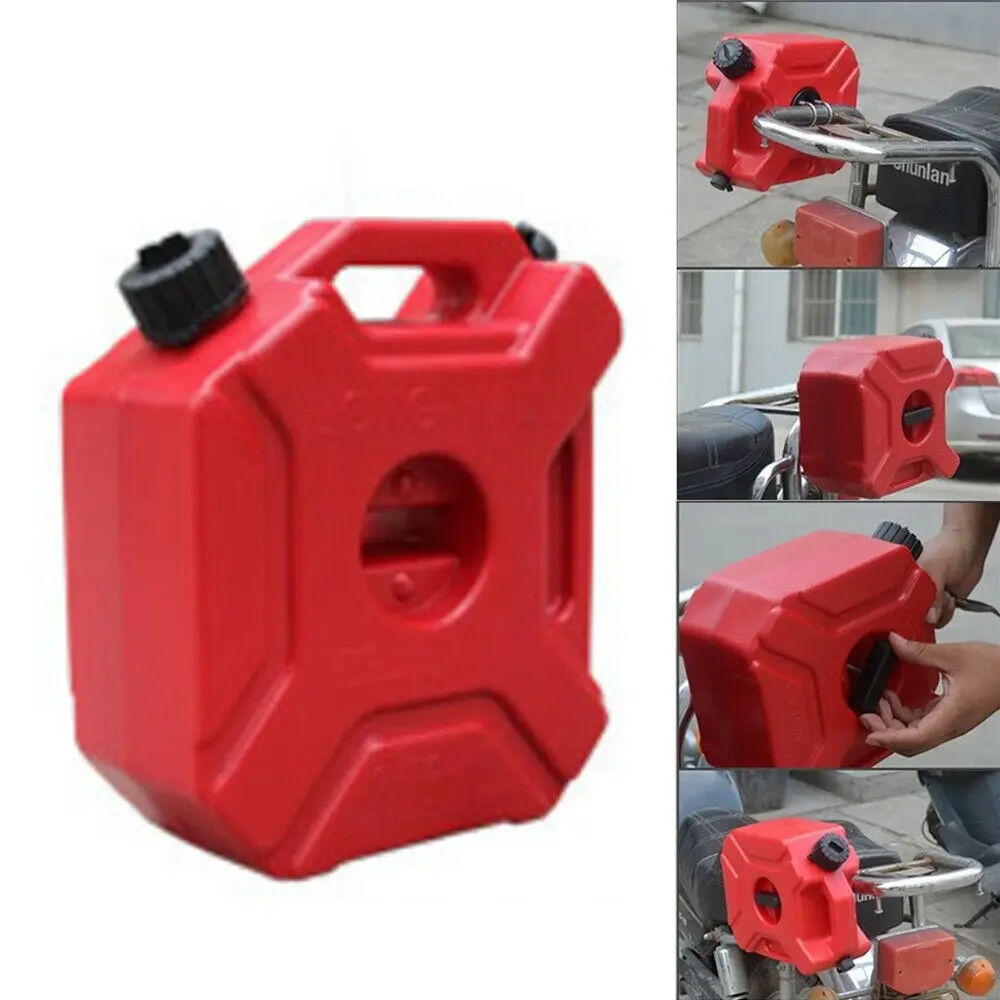 5L Portable Gas Diesel Fuel Tank Container For ATV Motorcycle Car Scooter Plastic Petrol Cans Gasoline Oil Container