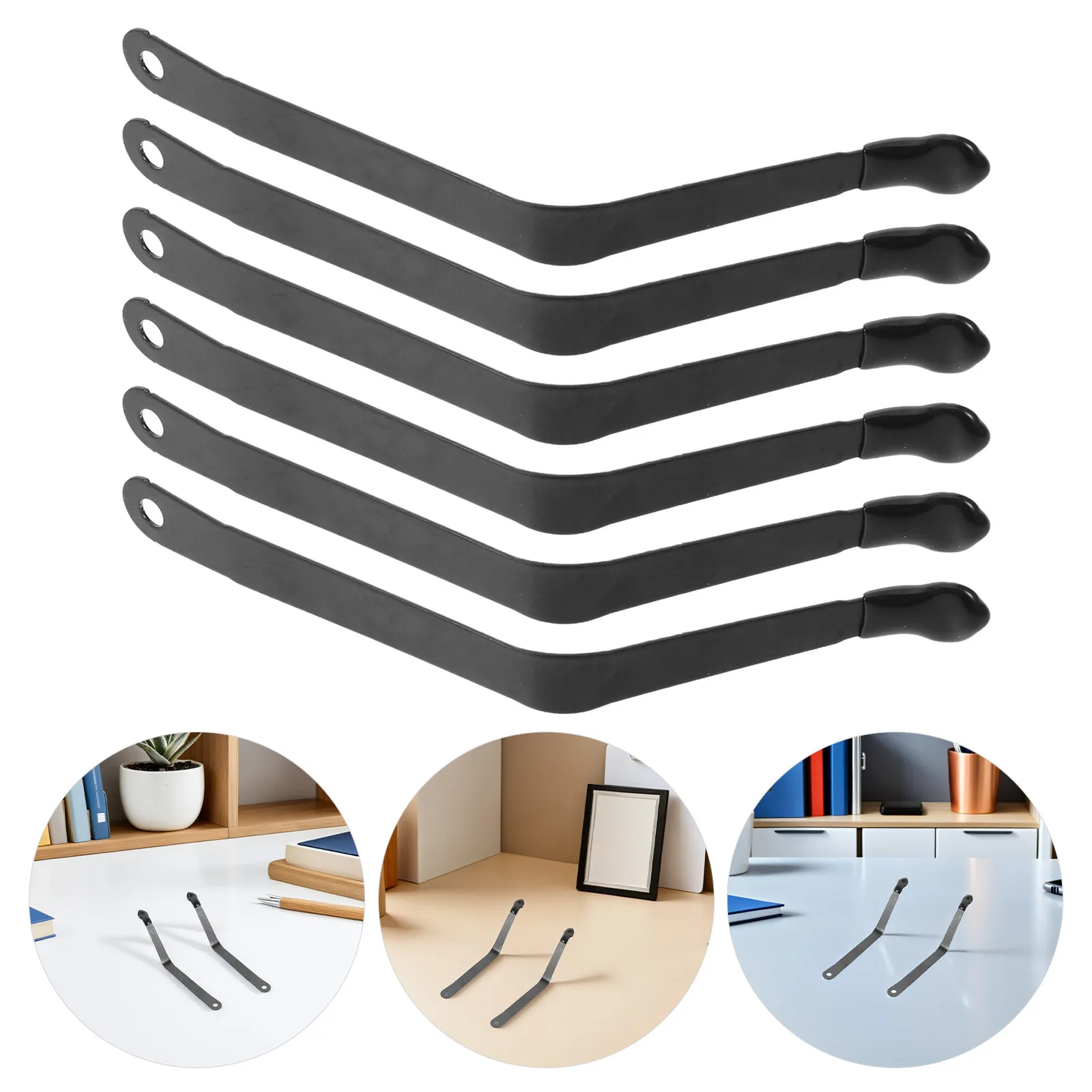 6 Sets Adjustable Metal Sheet Music Clips for Piano Book, Non-Slip Page Holder for Tablet, Cookbook & Reading