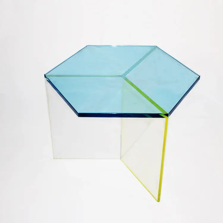 Acrylic coffee table modern simple style, used for living room coffee table, leisure chair coffee table and so on