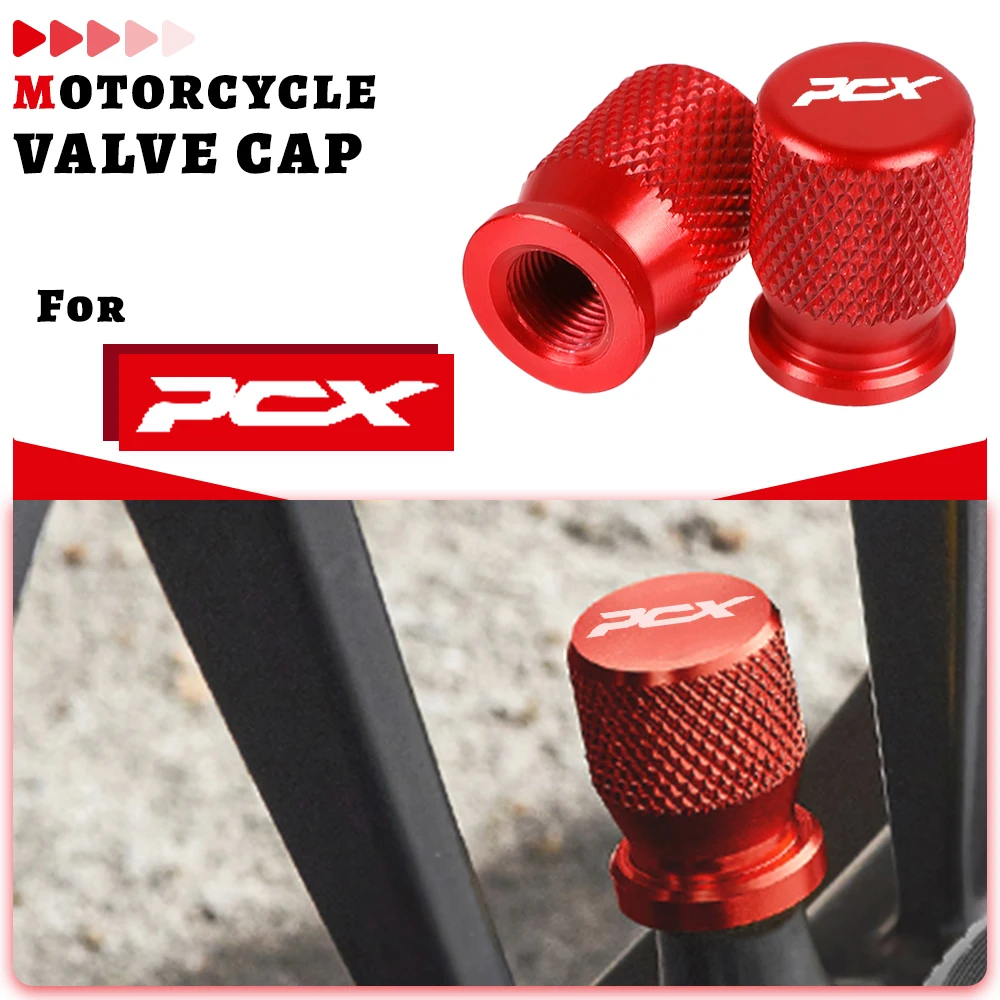 

Tire Valve Air Port Cover Caps Motorcycle Accessories PCX FOR HONDA PCX 125 150 2020 2019 ALLYEARS PCX125 PCX150