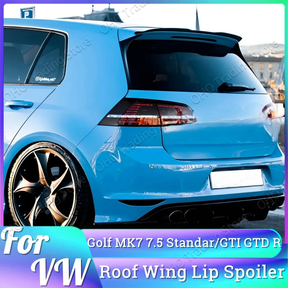 

Car Rear Trunk Spoiler Wing ABS Tail Trunk Lip Maxton Style For Volkswagen Golf 7 MK7 7.5 GTI GTD GTE R TSI TDI 2013-2020