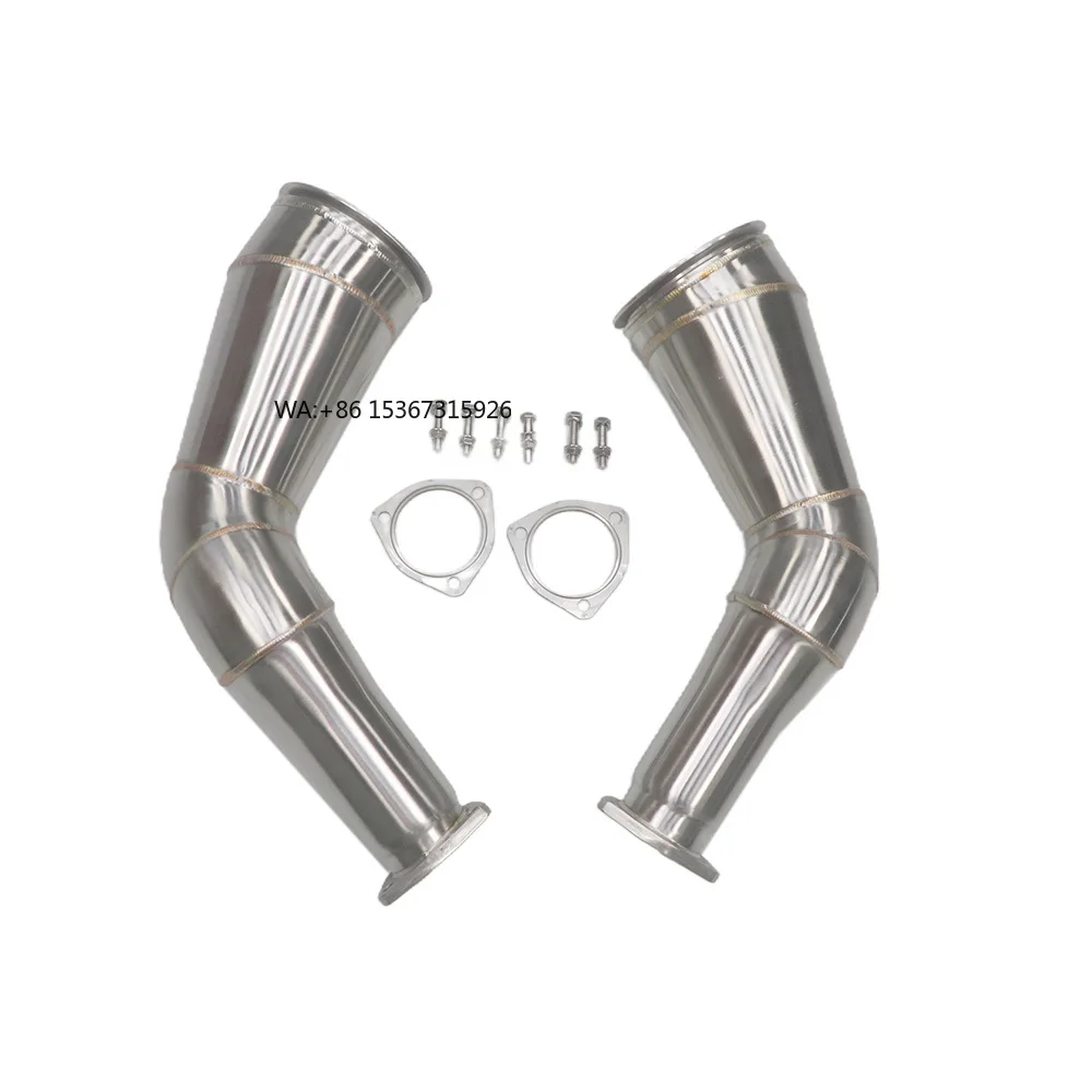

Performance Exhaust Header 2019+ B9 C8 304 Stainless Steel Downpipe New Condition