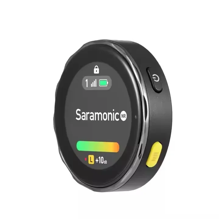 Saramonic BlinkMe B2 Portable 2.4GHz Wireless Smart Microphone Customizable Transmitter with on Board Recording and Touchscreen