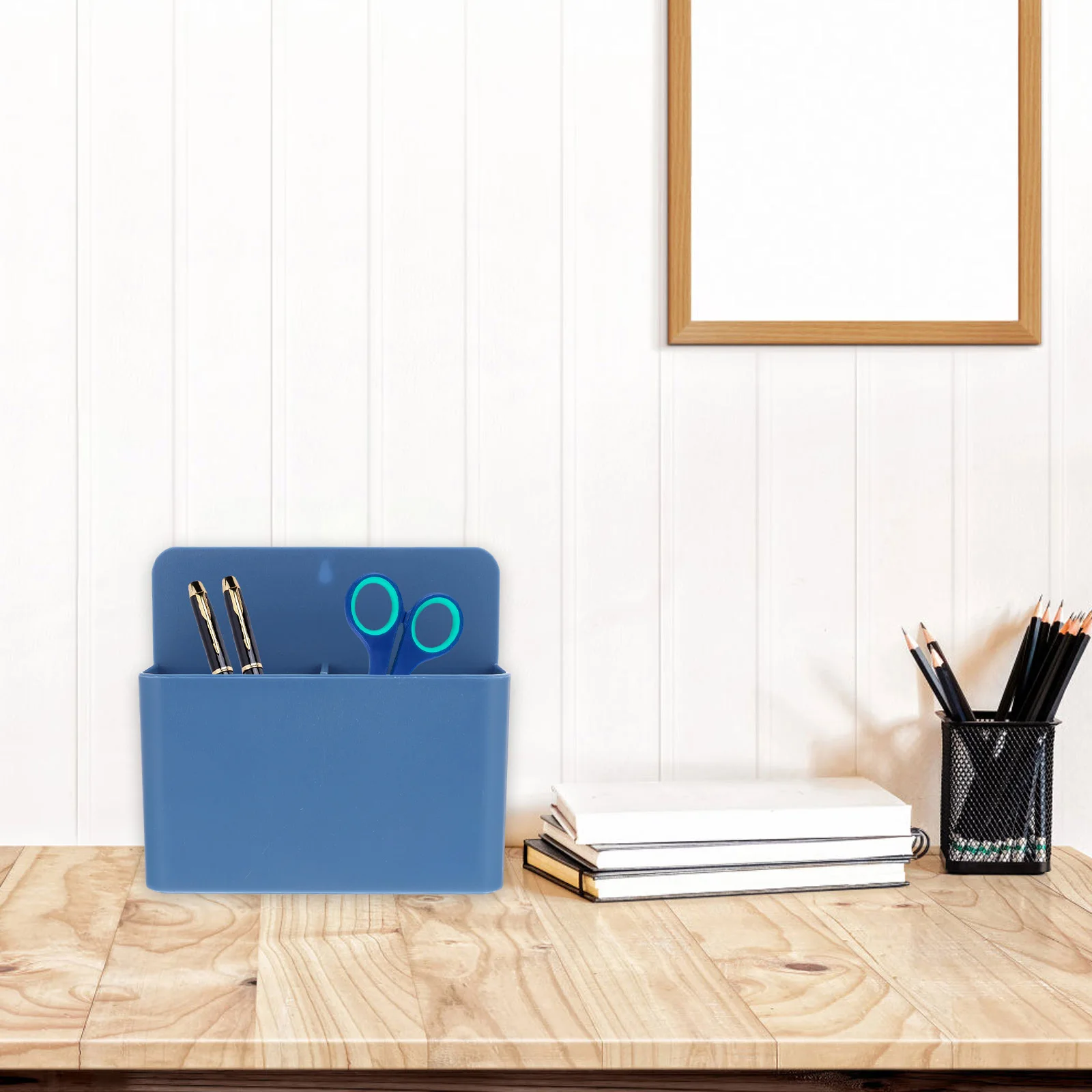 حامل قلم مغناطيسي صندوق أدوات مكتب متعدد الوظائف للسبورة البيضاء منظم سطح المكتب حقيبة للتخزين أقلام ممحاة سماعات الرأس #1