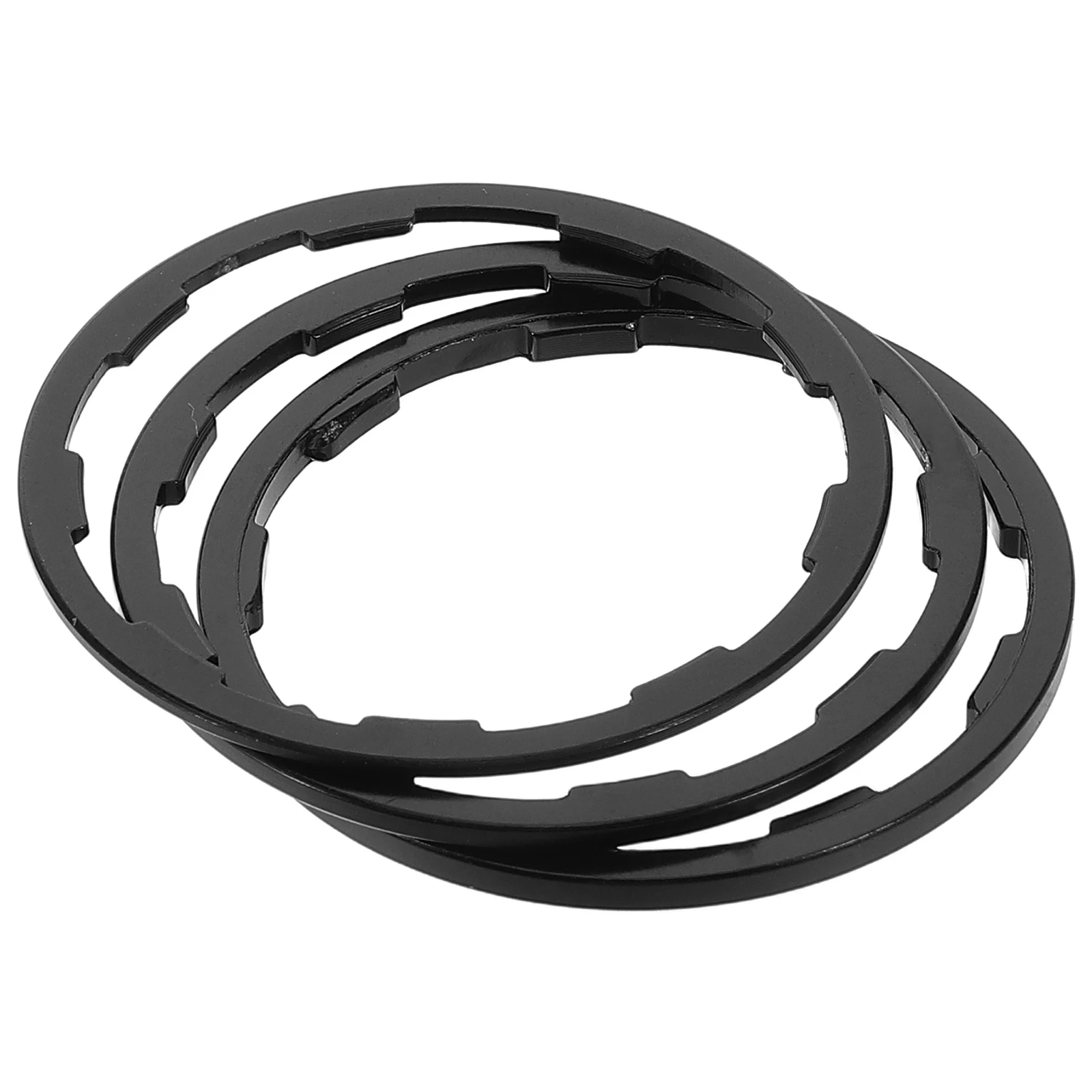 

3pcs Bicycle Washers Aluminum Alloy Flywheel Cassette Gasket Replacement Compatible Mountain Road Bike Adjustable Spacers Easy