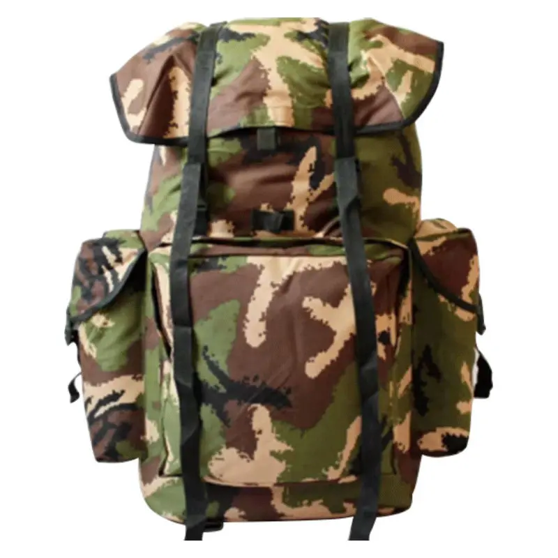 Camouflage Big Old Flower Front Backpack Tactical Backpack Waterproof Large Capacity Worker Bag Outdoor Hiking Bag
