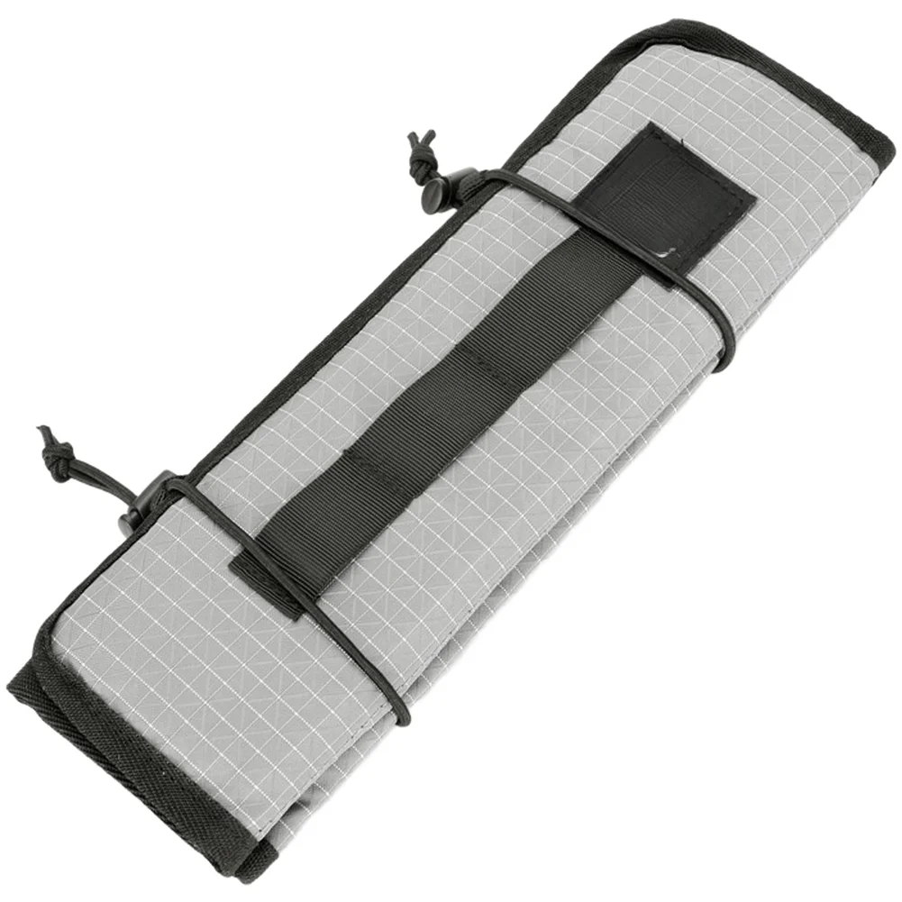 Foldable Waterproof Seat Cushion for Outdoor Sitting with Oxford Fabric Top Layer Non-Slip Base and Portable Hanging Hook Design